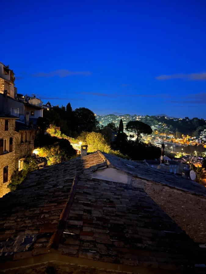 Bed & Breakfast Les Hauts De Cagnes Vue Mer Et Montagne Apartment Екстериор снимка
