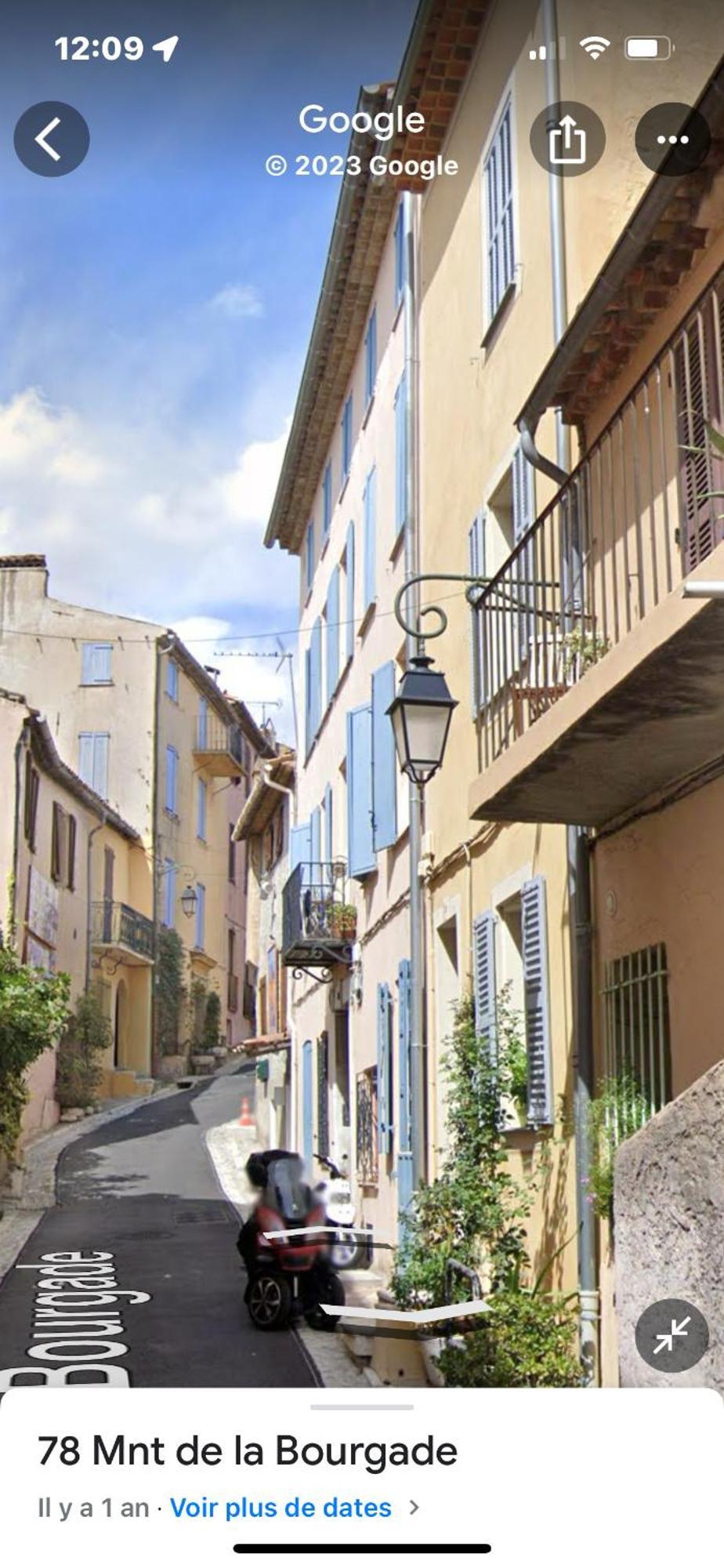 Bed & Breakfast Les Hauts De Cagnes Vue Mer Et Montagne Apartment Екстериор снимка